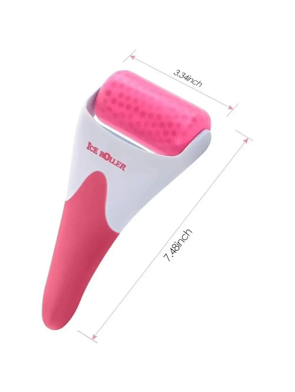 Ice Roller for Face, Eyes, Therapeutic Cooling For Acne Brighten Complexion Pink